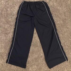 Y2K Navy Blue Track Pants